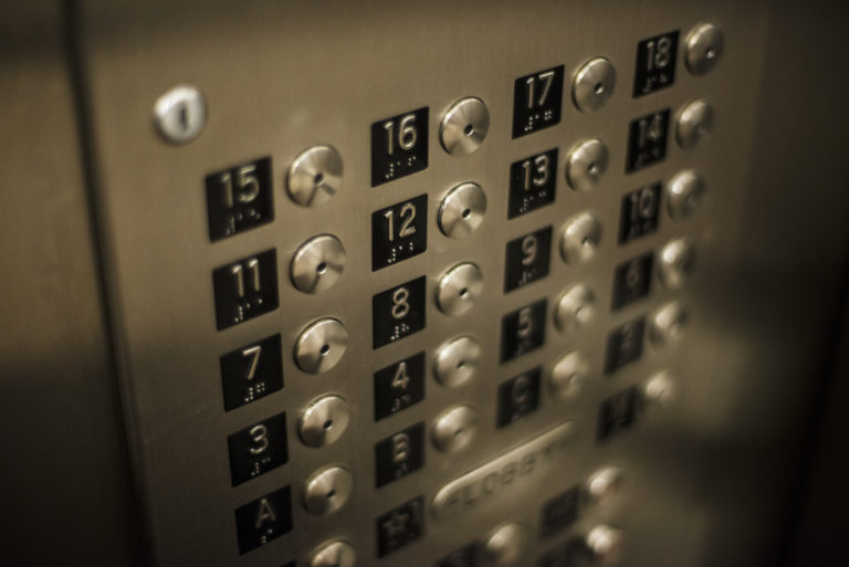 Elevator push button